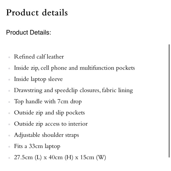 Coach League Flap Backpack - Picture 6 of 6